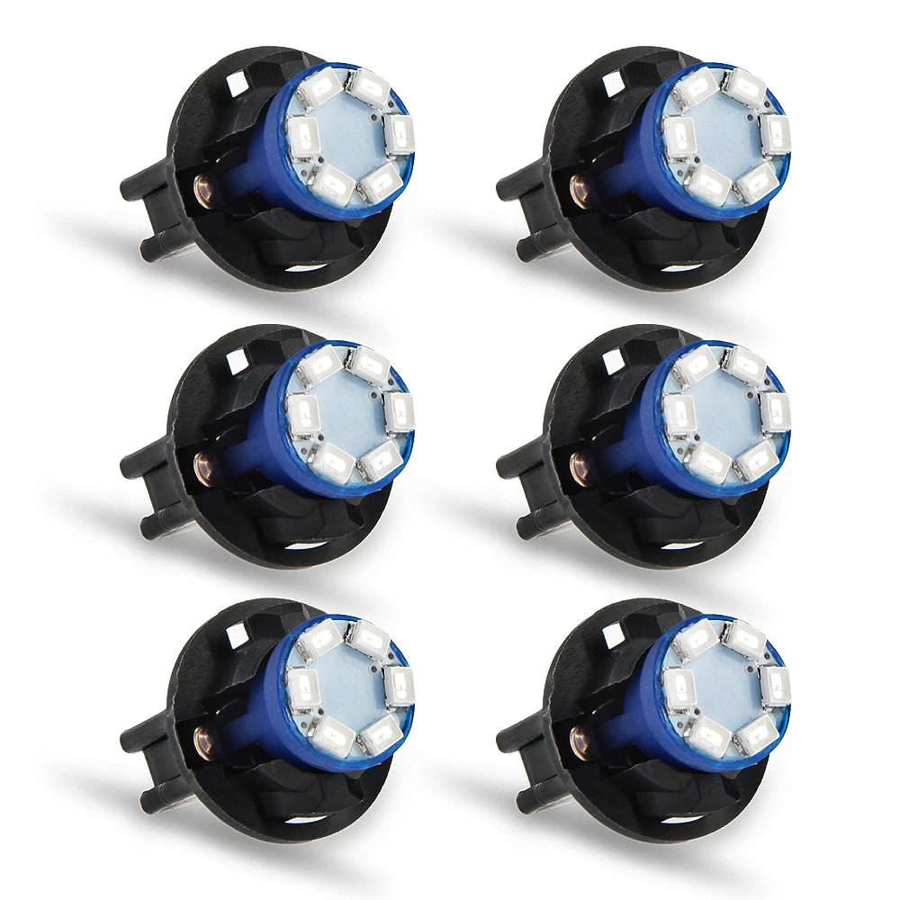 6 Sets Car Auto 12V 0.2W T10 6 LED 1210 SMD Instrument Panel Dash Light Bulb Blue Holder
6 Sets Car Auto 12V 0.2W T10 6 LED 1210 SMD Instrument Panel Dash Light Bulb Blue Holder