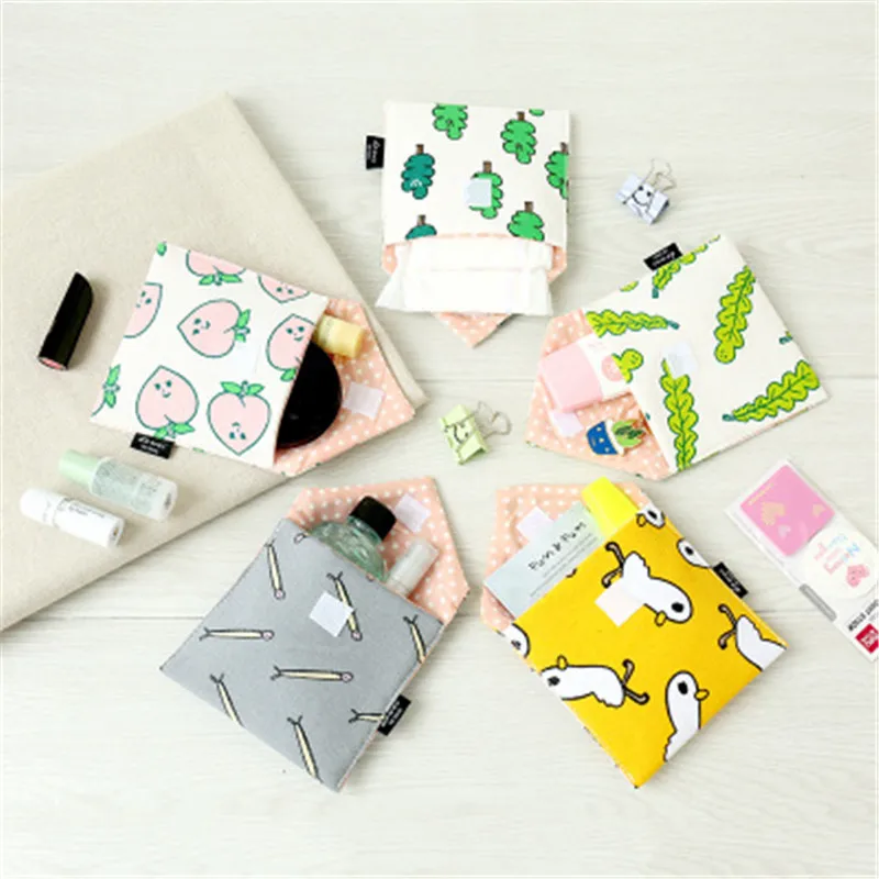 Tampon Bag For Sanitary Napkins Cosmetic Bags Organizer Cartoon Napkin Pad Cotton Small Makeup Bags Travel Pouch For Girls Women
Tampon Bag For Sanitary Napkins Cosmetic Bags Organizer Cartoon Napkin Pad Cotton Small Makeup Bags Travel Pouch For Girls Women