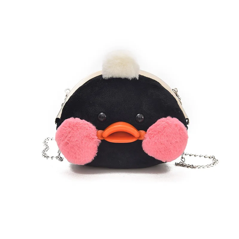 Ducklings Autumn And Winter New Soft Plush Women's Chain Shoulder Bag Cute Metal Frame Messenger Bag To The Girl's Best Gift
Ducklings Autumn And Winter New Soft Plush Women's Chain Shoulder Bag Cute Metal Frame Messenger Bag To The Girl's Best Gift