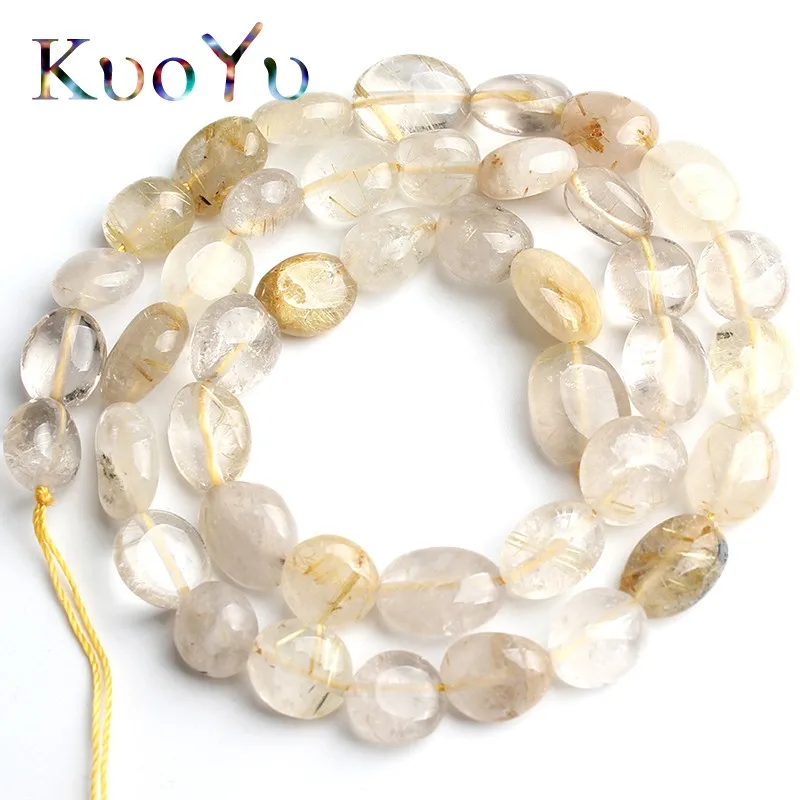 8-10mm Natural Irregular Gold Rutilated Quartz Beads Smooth Loose Spacer Bead For Jewelry Making DIY Bracelet Necklace 15'Strand
8-10mm Natural Irregular Gold Rutilated Quartz Beads Smooth Loose Spacer Bead For Jewelry Making DIY Bracelet Necklace 15'Strand