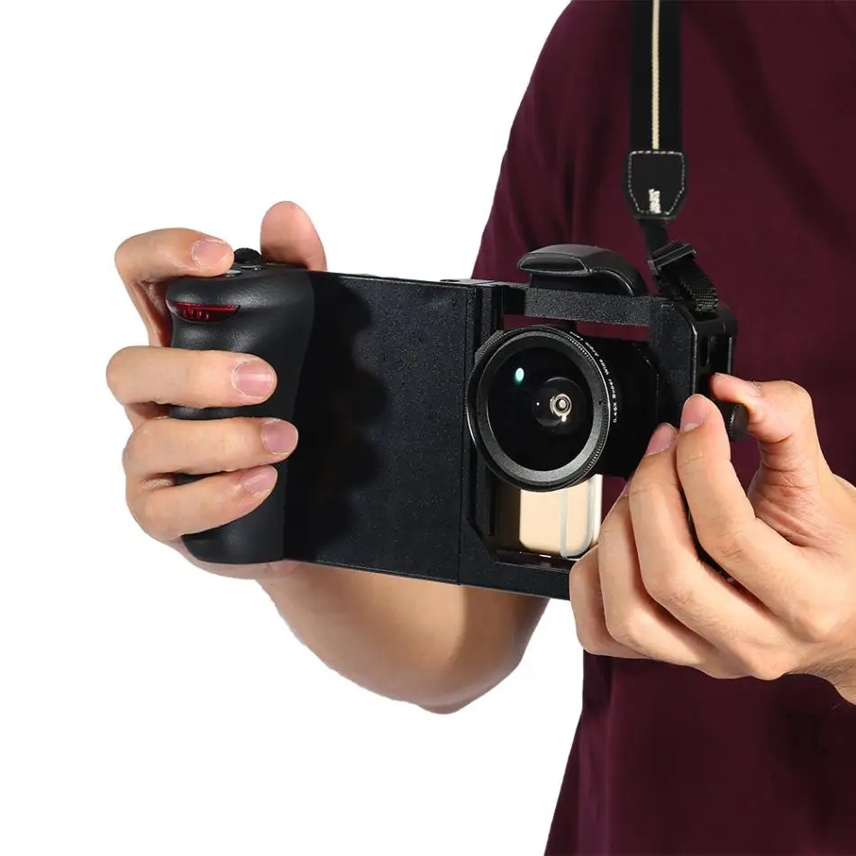 Bluetooth Stabilizer Universal Adjustable Handheld Stabilizer Rig Mount Kit Holder with Lens Filters Use for Smart Phone
Bluetooth Stabilizer Universal Adjustable Handheld Stabilizer Rig Mount Kit Holder with Lens Filters Use for Smart Phone