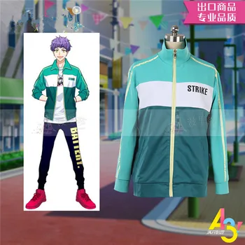 New Game A3 Act!Addict!Actors!Cosplay Costume Cos Sports jacket Campus leisure style Unisex daily clothing
New Game A3 Act!Addict!Actors!Cosplay Costume Cos Sports jacket Campus leisure style Unisex daily clothing