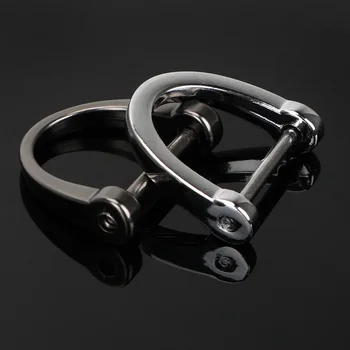 LEEPEE D Shape Horseshoe Key Holder Classic Thick Rod Car Keychain Key Ring Interior Accessories Car-styling
LEEPEE D Shape Horseshoe Key Holder Classic Thick Rod Car Keychain Key Ring Interior Accessories Car-styling