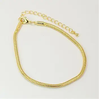 Pandahall 20PCS 150x3mm Brass European Style Ball Clip Charm Bangles Brass Clasp Bangle DIY Making Bangle Bracelet Mixed Color
Pandahall 20PCS 150x3mm Brass European Style Ball Clip Charm Bangles Brass Clasp Bangle DIY Making Bangle Bracelet Mixed Color