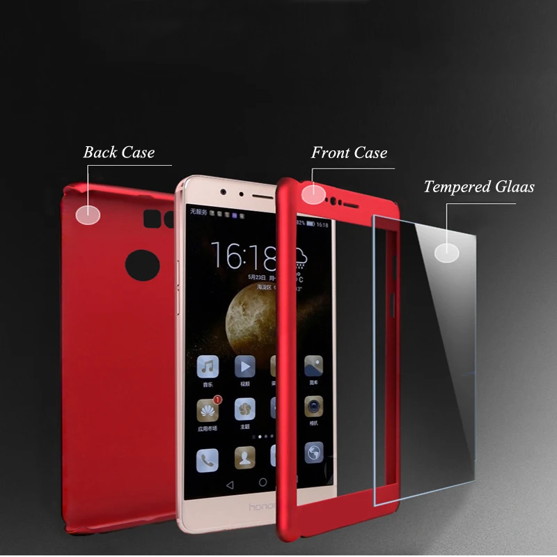 360 Degree Full Cover Phone Case For Huawei P9 P10 Lite Honor 8 9 7X Mate 10 Pro Protective Case with Tempered Glass For Huawei
360 Degree Full Cover Phone Case For Huawei P9 P10 Lite Honor 8 9 7X Mate 10 Pro Protective Case with Tempered Glass For Huawei