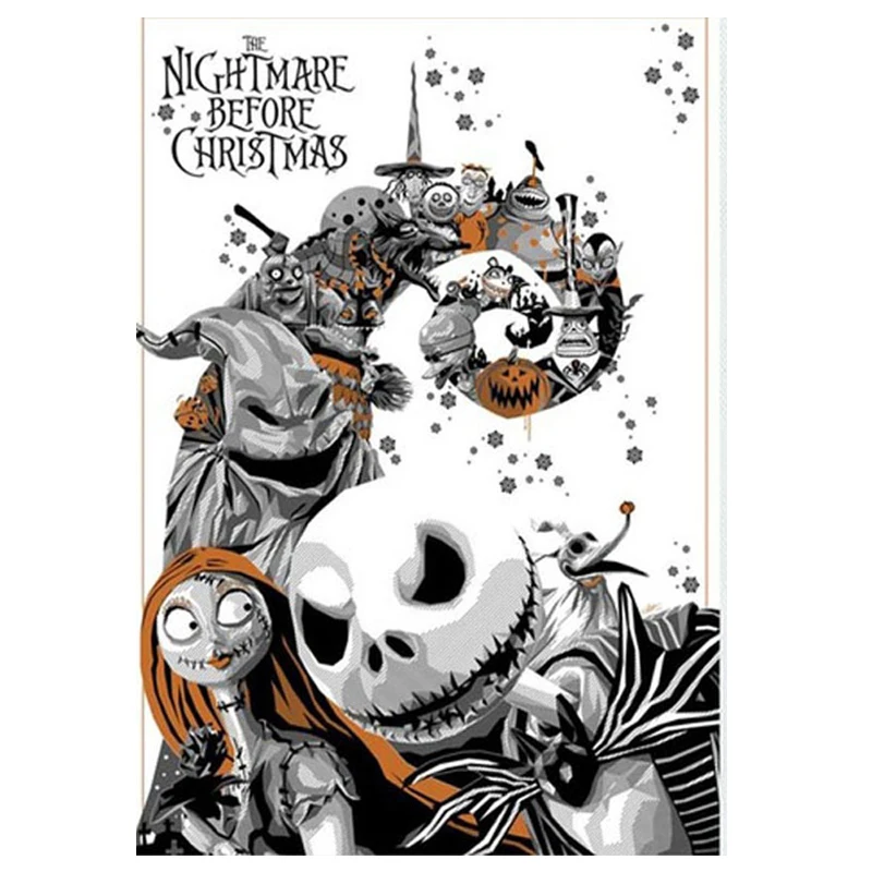 5D Diy Diamond Painting Skull Jack Sally Cross Stitch Horror Halloween Needlework Full Square Diamond Embroidery Decor JS2506
5D Diy Diamond Painting Skull Jack Sally Cross Stitch Horror Halloween Needlework Full Square Diamond Embroidery Decor JS2506