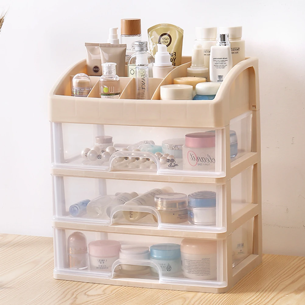 Plastic Makeup Storage Case Cosmetics Stratified Storage Box Drawer Type Dresser Organizer Desktop Makeup Holder
Plastic Makeup Storage Case Cosmetics Stratified Storage Box Drawer Type Dresser Organizer Desktop Makeup Holder