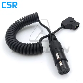 DTAP to XLR 4pin female for Roland R88 power cable, Camera monitor power cord