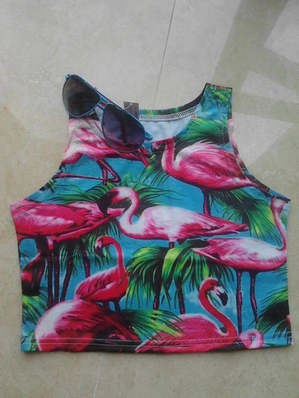 2018 new arrival women white vintage crop top and tank top cropped for female flamingo crop tops for girls
2018 new arrival women white vintage crop top and tank top cropped for female flamingo crop tops for girls
