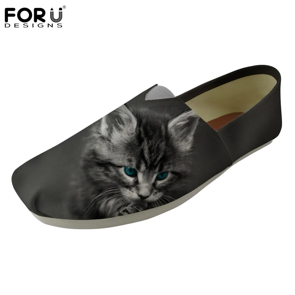 FORUDESIGNS Lovely Animal 3D Cat Pattern Flats Women Shoes 2018 Casual Female Comfortable Light Ladies Loafers Shoes Woman Lazy 
FORUDESIGNS Lovely Animal 3D Cat Pattern Flats Women Shoes 2018 Casual Female Comfortable Light Ladies Loafers Shoes Woman Lazy