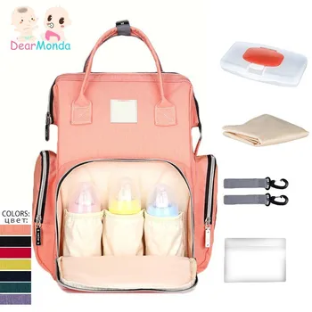 DEARMONDA New Multifunction Diaper Bag Waterproof Backpack For Moms Outdoor Travel Maternity Bag For Stroller Baby Care Wet Bags
DEARMONDA New Multifunction Diaper Bag Waterproof Backpack For Moms Outdoor Travel Maternity Bag For Stroller Baby Care Wet Bags