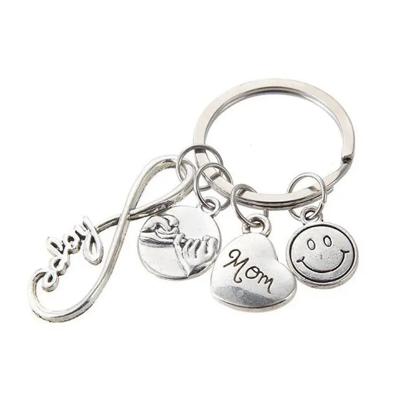 Vintage Love Infinity &Smile Face&Mom&Pinky Swear KeyChain For Car Key Ring Jewelry Gifts Couple Key Chains Handbag Findings NEW
Vintage Love Infinity &Smile Face&Mom&Pinky Swear KeyChain For Car Key Ring Jewelry Gifts Couple Key Chains Handbag Findings NEW