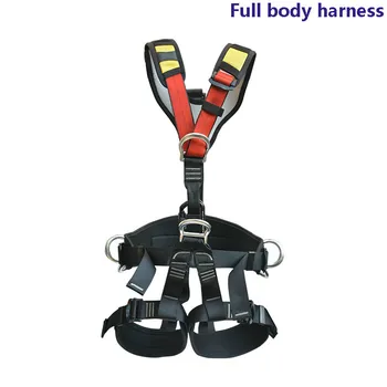 professional high altitude outdoor equipment Full body safety belt Climbing harness Fall protective gear harness climbing
professional high altitude outdoor equipment Full body safety belt Climbing harness Fall protective gear harness climbing