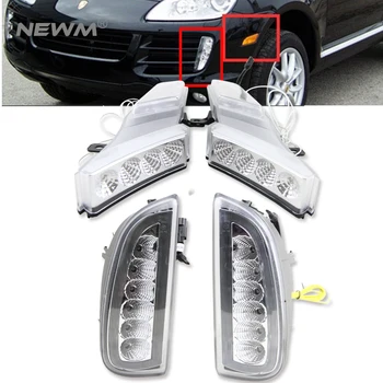 2sets Car Styling one set LED Daytime Running Lights +one set Led Side Marker for Porsche Cayenne LED DRL 2007 2008 2009 2010
2sets Car Styling one set LED Daytime Running Lights +one set Led Side Marker for Porsche Cayenne LED DRL 2007 2008 2009 2010