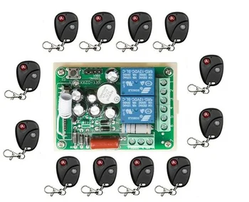 AC220V 2CH 2Channe Wireless Remote Control Switch System teleswitch 1*Receiver + 12*Transmitters for Appliances Gate Garage Door
AC220V 2CH 2Channe Wireless Remote Control Switch System teleswitch 1*Receiver + 12*Transmitters for Appliances Gate Garage Door