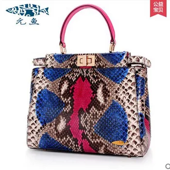 yuanyu new women bag import real python leather single shoulder bag fashion large capacity Snake leather women handbag
yuanyu new women bag import real python leather single shoulder bag fashion large capacity Snake leather women handbag