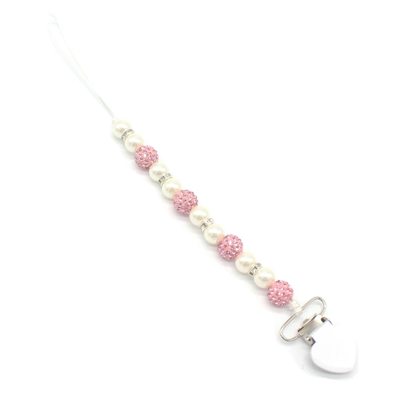 Baby Pacifier Clip Boy Girl Crystal Plastic Beaded Pacifier Holder Clip Nipple Teether Dummy Strap Chain Soother Chain Toys
Baby Pacifier Clip Boy Girl Crystal Plastic Beaded Pacifier Holder Clip Nipple Teether Dummy Strap Chain Soother Chain Toys