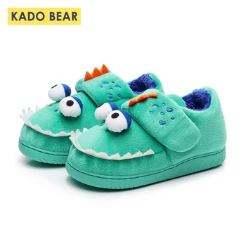 Children Cotton Winter Slippers Kids Cartoon Dinosaur Toddler Boys Fur Plush Warm Soft Flip Flop Baby Girls Indoor Bedroom Shoes
Children Cotton Winter Slippers Kids Cartoon Dinosaur Toddler Boys Fur Plush Warm Soft Flip Flop Baby Girls Indoor Bedroom Shoes
