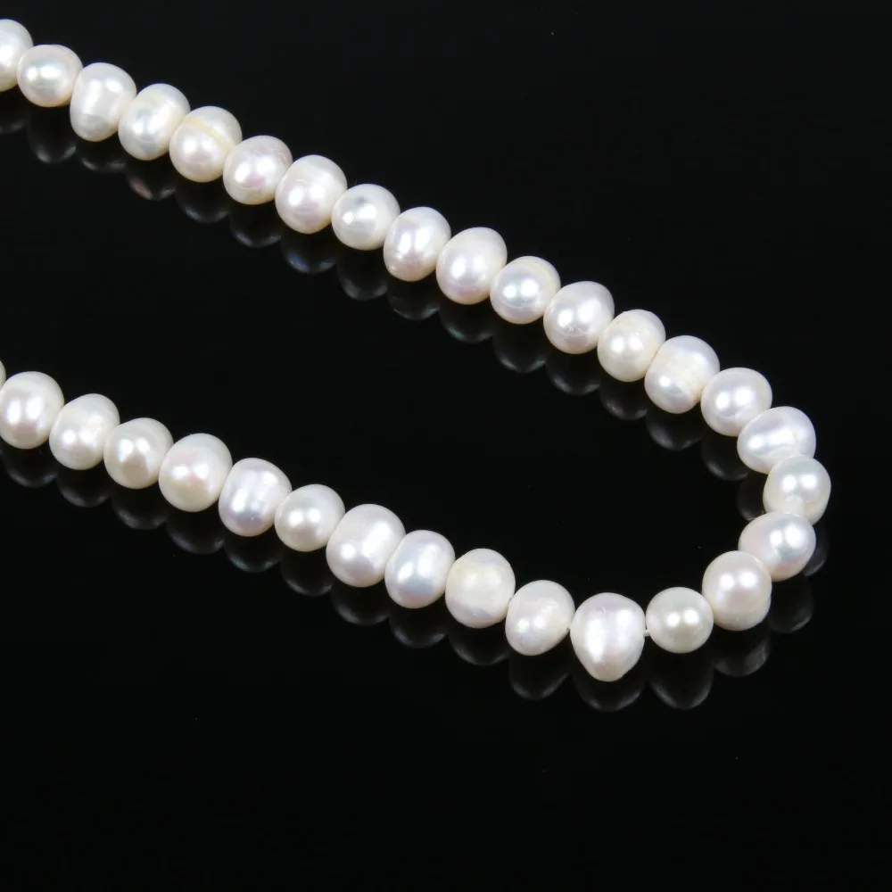 Natural Freshwater Pearl Beads High Quality 38cm Punch Loose Beads for DIY Women Elegant Necklace Bracelet Jewelry Making
Natural Freshwater Pearl Beads High Quality 38cm Punch Loose Beads for DIY Women Elegant Necklace Bracelet Jewelry Making