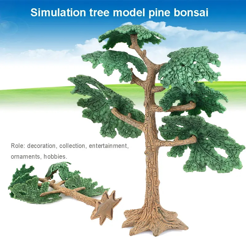 Pine Tree Model Simulation Pine Tree Green Collection Toy Gifts Realistic Model Decoration Toy Party Birthday Present Game
Pine Tree Model Simulation Pine Tree Green Collection Toy Gifts Realistic Model Decoration Toy Party Birthday Present Game