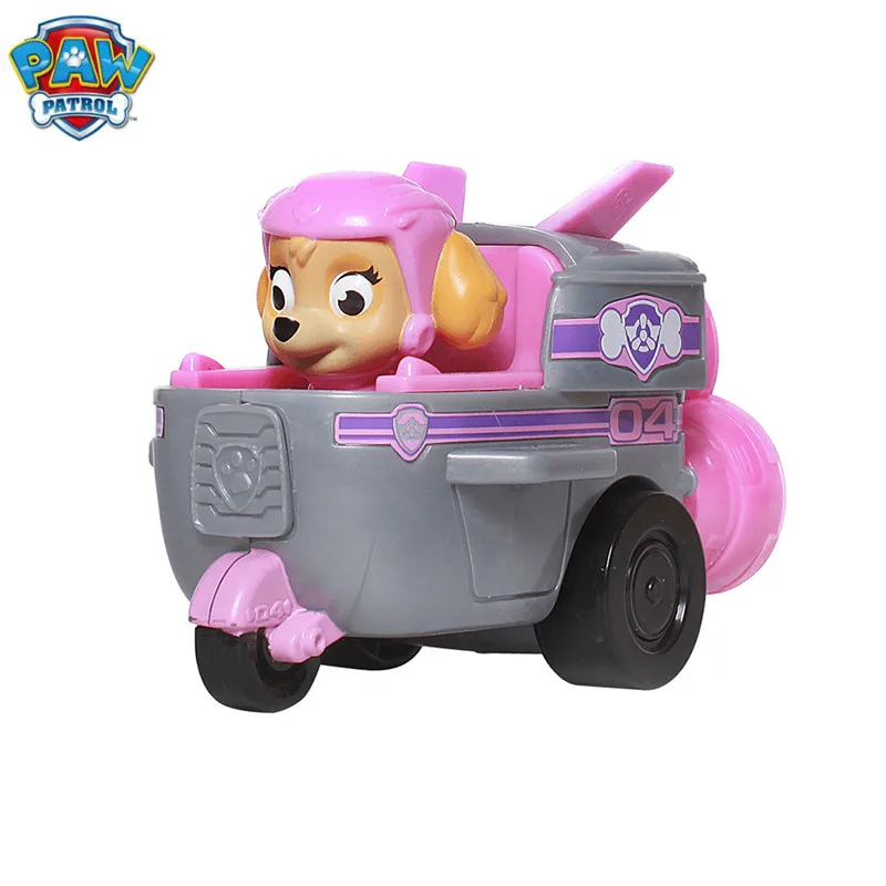Paw Patrol Dog Anime Figurine Car Plastic Toy Action Figure model patrulla canina Toys Children Gifts toys
Paw Patrol Dog Anime Figurine Car Plastic Toy Action Figure model patrulla canina Toys Children Gifts toys
