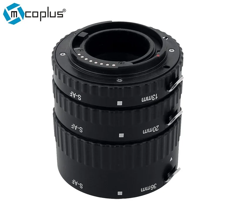 Meike S-AF-B Auto Focus Macro Extension Tube Ring Set Adapter for Sony Alpha A7 II A580 A550 A350 A900 A77 A550 A300
Meike S-AF-B Auto Focus Macro Extension Tube Ring Set Adapter for Sony Alpha A7 II A580 A550 A350 A900 A77 A550 A300