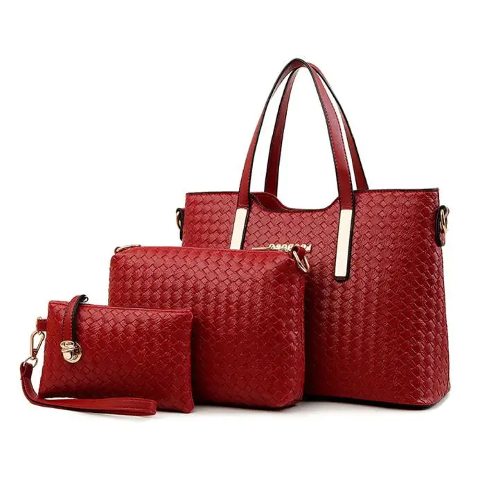 3 Sets Women Handbag Shoulder Bags Tote Purse Leather Ladies Brand Messenger luxury handbags women designer shoulder bag14.5#YL5
3 Sets Women Handbag Shoulder Bags Tote Purse Leather Ladies Brand Messenger luxury handbags women designer shoulder bag14.5#YL5