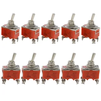 Button switch 1221 single pole single-throw 4foot two step shaking arm switch toggle power switch 10pce
Button switch 1221 single pole single-throw 4foot two step shaking arm switch toggle power switch 10pce