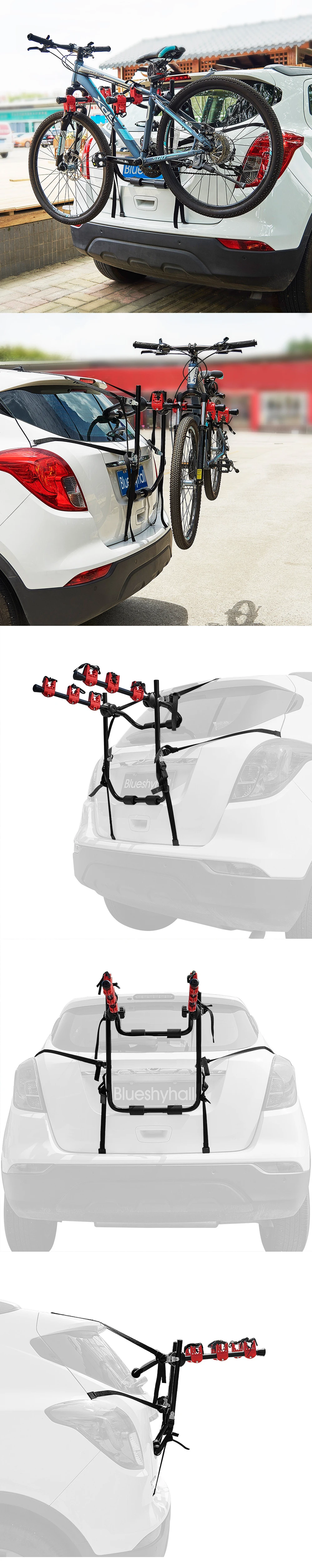 Car Bicycle Stand SUV Vehicle Trunk Mount Bike Cycling Stand Storage