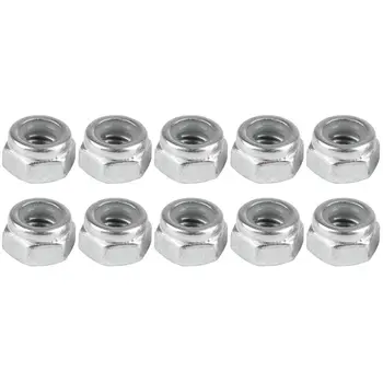 10Pcs M3/M4/M5 Hex Nylon Insert Lock Nuts Anti-loose Self-locking Nut Bolts Screw Cap for 3D Printer Parts Accessories
10Pcs M3/M4/M5 Hex Nylon Insert Lock Nuts Anti-loose Self-locking Nut Bolts Screw Cap for 3D Printer Parts Accessories