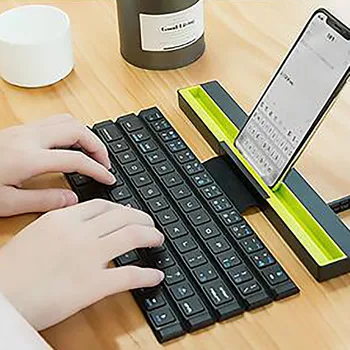 R4 64 Keys Reel Portable Mini Folding Bluetooth Keyboard Foldable Wireless Keypad for Tablet
R4 64 Keys Reel Portable Mini Folding Bluetooth Keyboard Foldable Wireless Keypad for Tablet