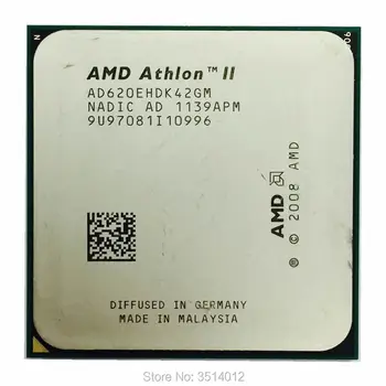 

AMD Athlon II X4 620e 2.6 GHz 45W Quad-Core CPU Processor AD620EHDK42GM Socket AM3