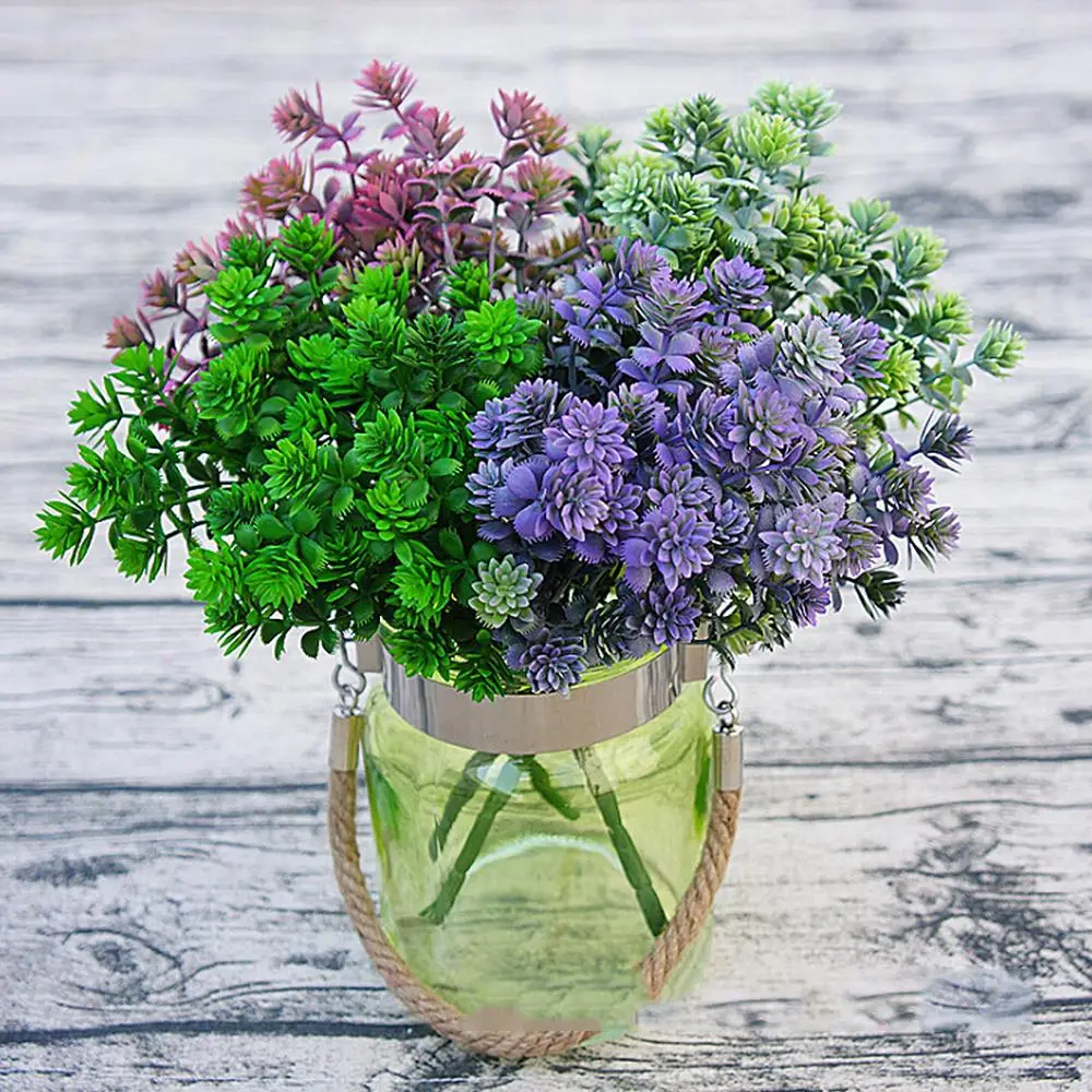 7 forks/1 bundle artificial plants for Christmas home decoration ornamental flowerpot floristics Fake vases flower wedding gifts
7 forks/1 bundle artificial plants for Christmas home decoration ornamental flowerpot floristics Fake vases flower wedding gifts