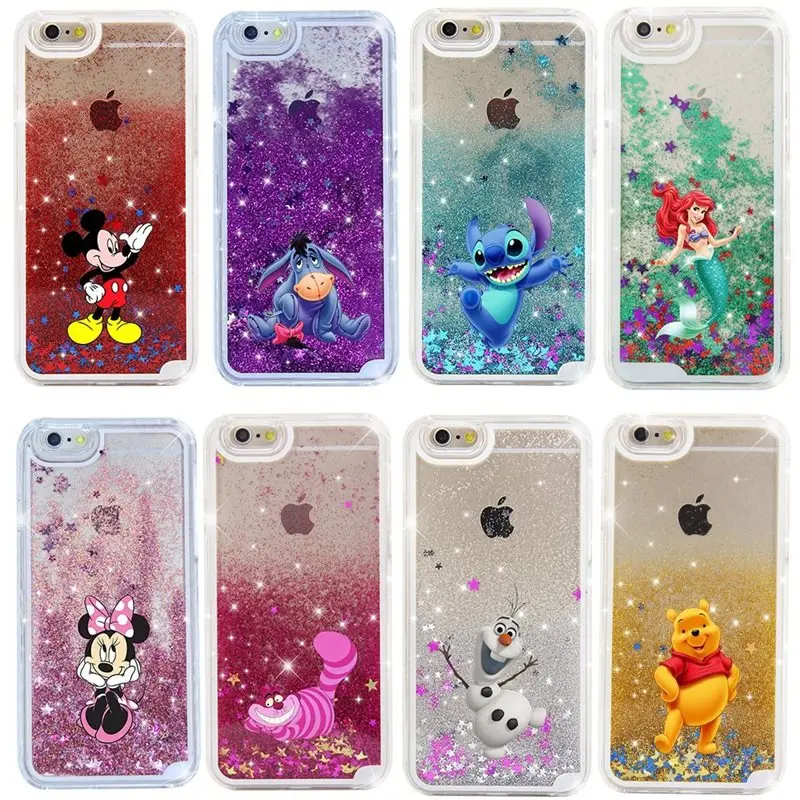 Cute Mickey Minnie Winnie Bear Stitch Shining Dynamic Sands cover case for iphone MAX XS XR 5 5S SE 6 7 8 plus phone cases
Cute Mickey Minnie Winnie Bear Stitch Shining Dynamic Sands cover case for iphone MAX XS XR 5 5S SE 6 7 8 plus phone cases