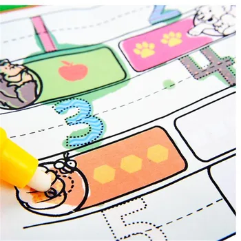 Magic Water Drawing Book Coloring Book Doodle Educational Pen Painting Gift for baby girl boy children A1
Magic Water Drawing Book Coloring Book Doodle Educational Pen Painting Gift for baby girl boy children A1