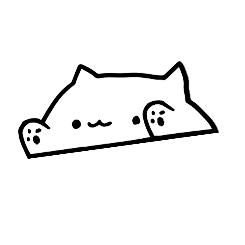 Bongo Cat Sticker Applique Funny Cat Laptop Car Window Vinyl Interesting Vinyl Car Pack Cute
Bongo Cat Sticker Applique Funny Cat Laptop Car Window Vinyl Interesting Vinyl Car Pack Cute