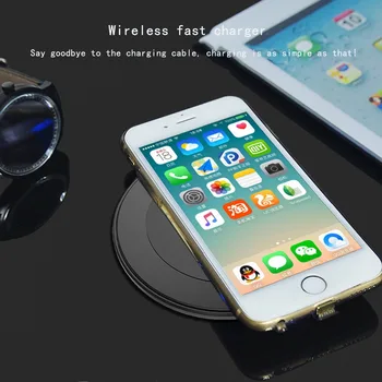 Qi Wireless Charger For iPhone 8 X XR XS Max QC3.0 10W Fast Wireless Charging for Samsung S9 S8 Note 8 9 S7 USB Charger Pad
Qi Wireless Charger For iPhone 8 X XR XS Max QC3.0 10W Fast Wireless Charging for Samsung S9 S8 Note 8 9 S7 USB Charger Pad