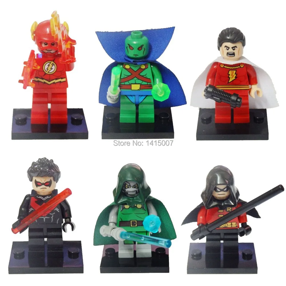 Wholesale Decool 20sets Super Heroes The Flash/Martian Manhunter/Robin/Shazam Wing Building Blocks Sets Bricks Toys
Wholesale Decool 20sets Super Heroes The Flash/Martian Manhunter/Robin/Shazam Wing Building Blocks Sets Bricks Toys