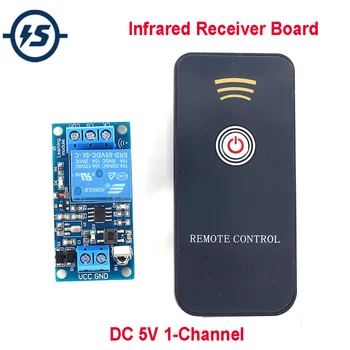 DC 5V 1-Channel Wireless Infrared Receiver Board Module with Remote Controller For Learning DIY Kit
DC 5V 1-Channel Wireless Infrared Receiver Board Module with Remote Controller For Learning DIY Kit