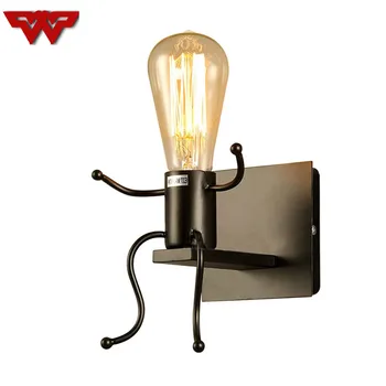 Retro Industrial Wind and Iron Wall Lamp designer Personality Creative Corridor hallway Robot Wall Lamp
Retro Industrial Wind and Iron Wall Lamp designer Personality Creative Corridor hallway Robot Wall Lamp