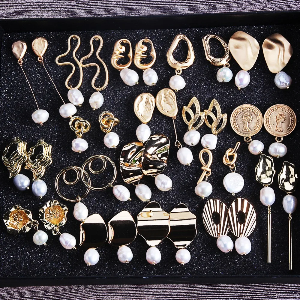 Dvacaman Pearl Drop Earring Geometric Gold Color Metal Dangle Earring Za 2019 New Wedding Statement Jewelry Women Christmas Gift
Dvacaman Pearl Drop Earring Geometric Gold Color Metal Dangle Earring Za 2019 New Wedding Statement Jewelry Women Christmas Gift