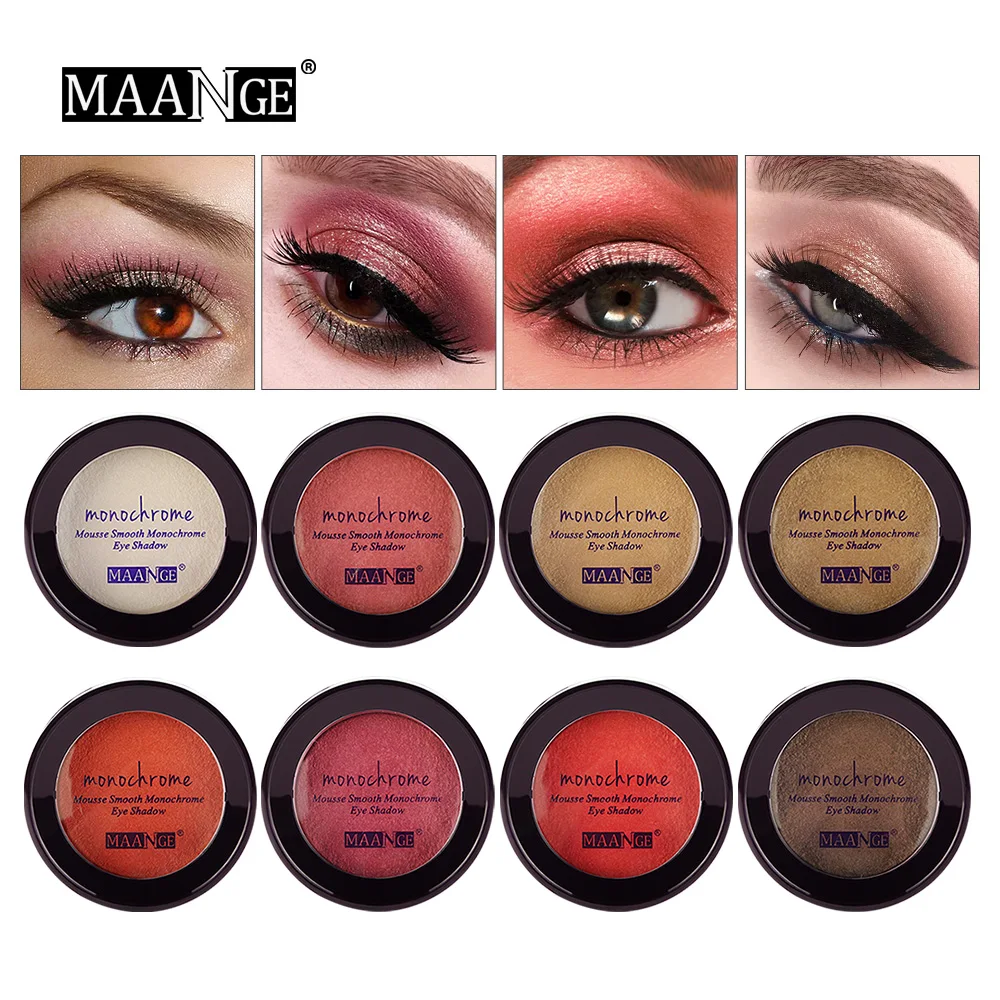 MAANGE 8 Colors Eyeshadow Palette Makeup Cosmetic Waterproof Matte Glitter Eyeshadow Pallete Make Up Eye Shadow Single Color NEW
MAANGE 8 Colors Eyeshadow Palette Makeup Cosmetic Waterproof Matte Glitter Eyeshadow Pallete Make Up Eye Shadow Single Color NEW