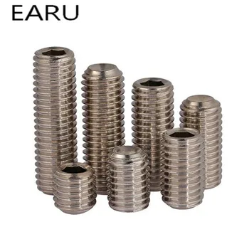 316 Stainless Steel Flat Top Set Screw Bolt Hex Hexagonal Socket Head Cap Top Thread for Machine M8 * 6/8/10/12/16/20/25/30
316 Stainless Steel Flat Top Set Screw Bolt Hex Hexagonal Socket Head Cap Top Thread for Machine M8 * 6/8/10/12/16/20/25/30