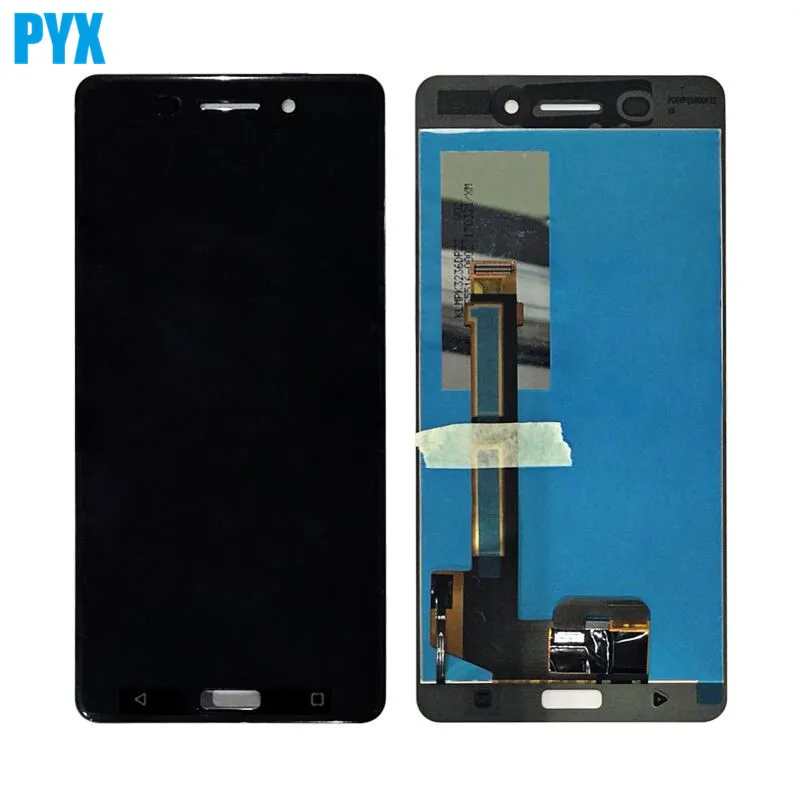LCD For Nokia 6 LCD Display with Touch Screen Digitizer Assembly Black Free Shipping
LCD For Nokia 6 LCD Display with Touch Screen Digitizer Assembly Black Free Shipping