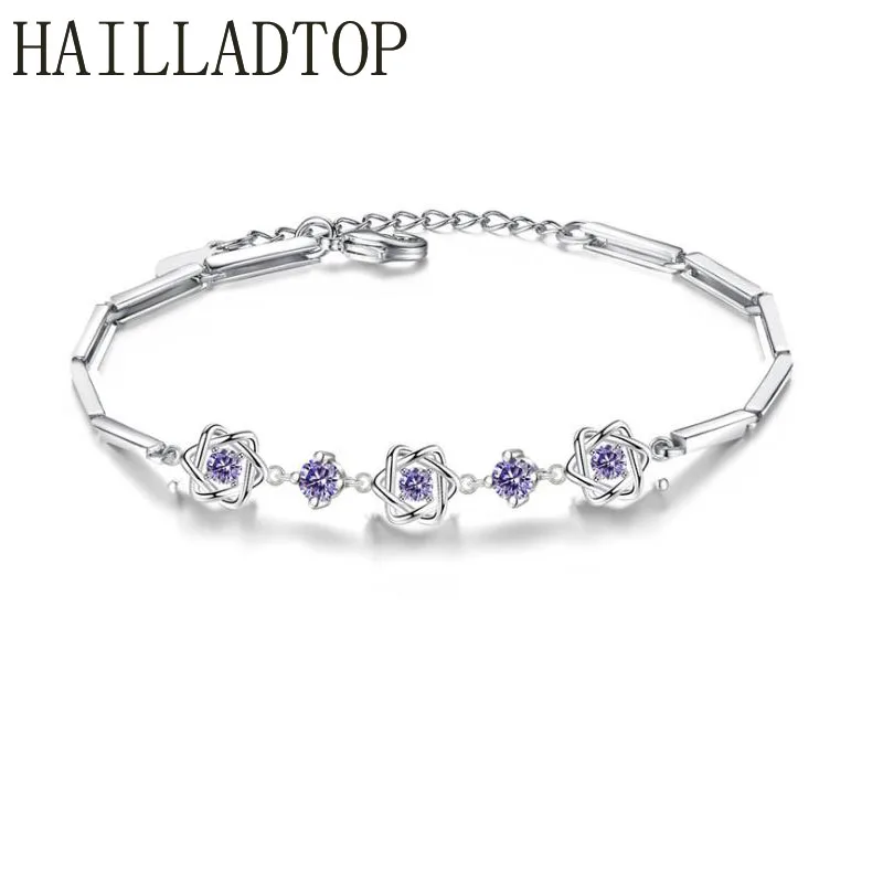 Star of David Bracelets Chain Silver Jewelry Fashion Bracelet Luxury Brand Bracelet Adjustable Handchain Wholesale Purple Clear
Star of David Bracelets Chain Silver Jewelry Fashion Bracelet Luxury Brand Bracelet Adjustable Handchain Wholesale Purple Clear