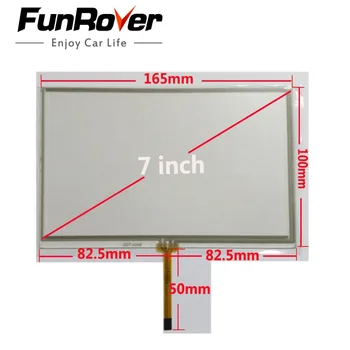 FUNROVER New 7 inches Touch Screen Digitizer Panel 165mm*100mm Resistance Touchscreen for Car DVD Universal Navigation gps
FUNROVER New 7 inches Touch Screen Digitizer Panel 165mm*100mm Resistance Touchscreen for Car DVD Universal Navigation gps