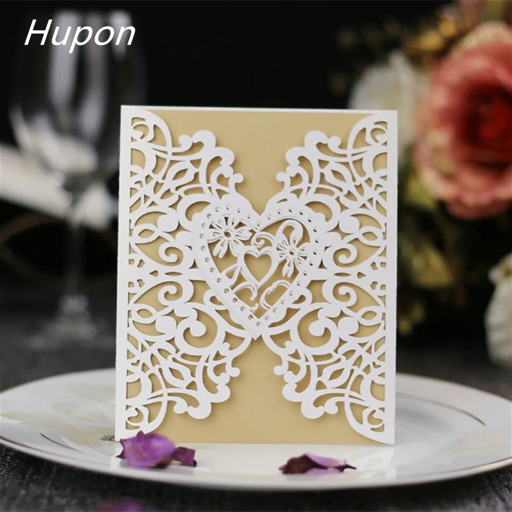 50pcs Laser Cut Wedding Invitations Cards with Envelops Vintage Gift Greeting Card Kits Wedding Bridal Shower Party Decorations
50pcs Laser Cut Wedding Invitations Cards with Envelops Vintage Gift Greeting Card Kits Wedding Bridal Shower Party Decorations