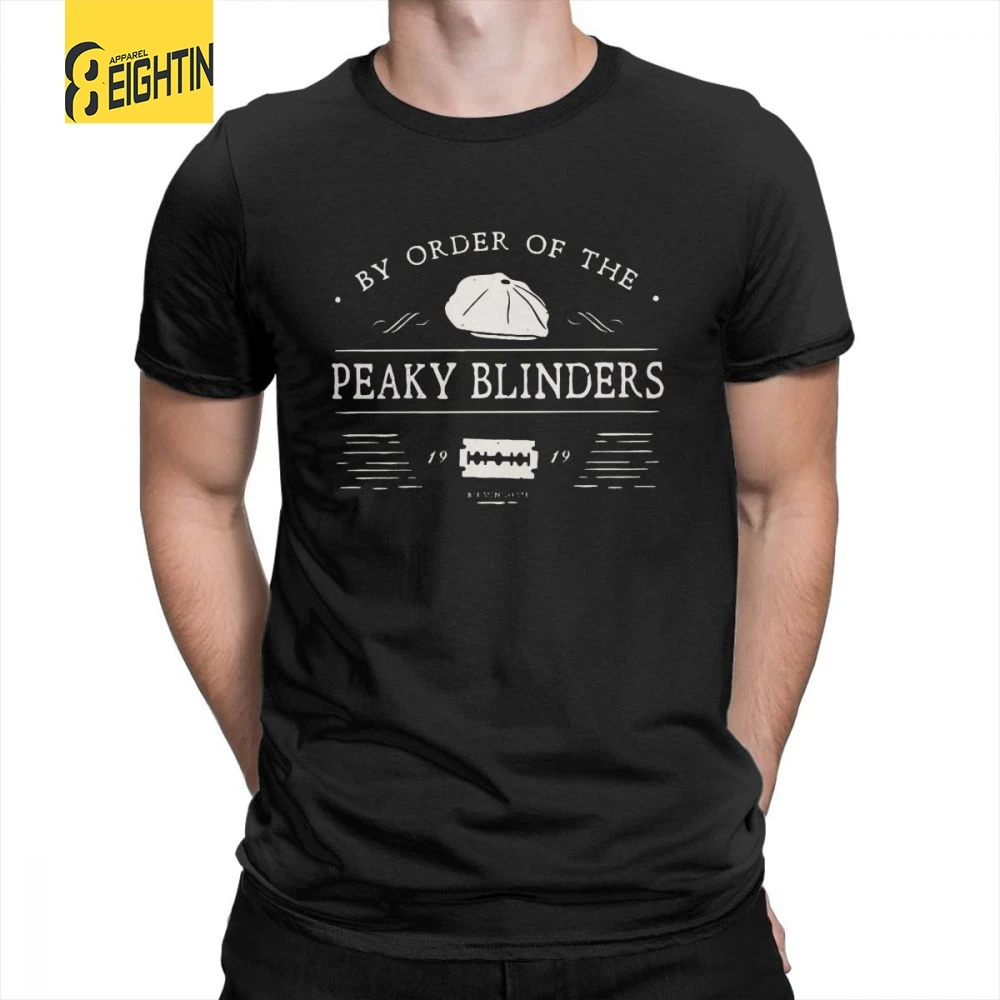 By Order Of The Peaky Blinders Mens Cool Printed O Neck T-Shirts Plus Size Tee Shirts Short Sleeved T Shirts 100% Cotton
By Order Of The Peaky Blinders Mens Cool Printed O Neck T-Shirts Plus Size Tee Shirts Short Sleeved T Shirts 100% Cotton