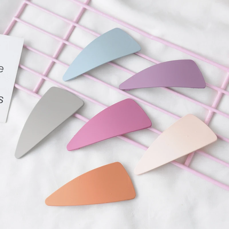 1PC Fashion Candy Color Clip for Women Water Drop Shape Hairpin Frosted Texture Bangs Bb Clip Wild Hair Accessories
1PC Fashion Candy Color Clip for Women Water Drop Shape Hairpin Frosted Texture Bangs Bb Clip Wild Hair Accessories