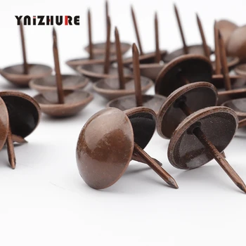 Refiined Round Decorative Iron Nails Furniture Studs Sofa Chair Pins,Table Foot Glide Nail,Tack Nail,19*20mm,100Pcs
Refiined Round Decorative Iron Nails Furniture Studs Sofa Chair Pins,Table Foot Glide Nail,Tack Nail,19*20mm,100Pcs
